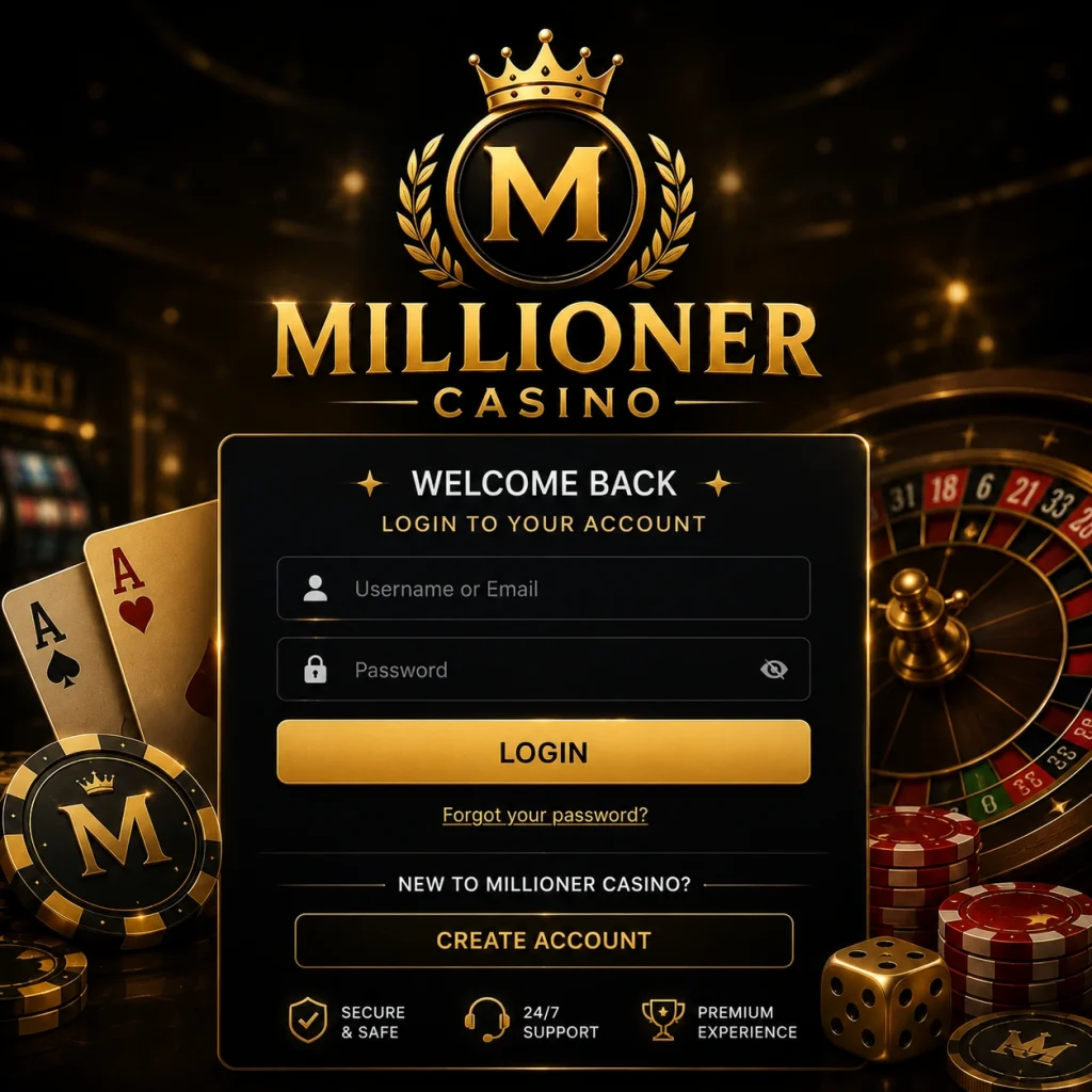 Millioner Casino Login: El Proceso de Registro