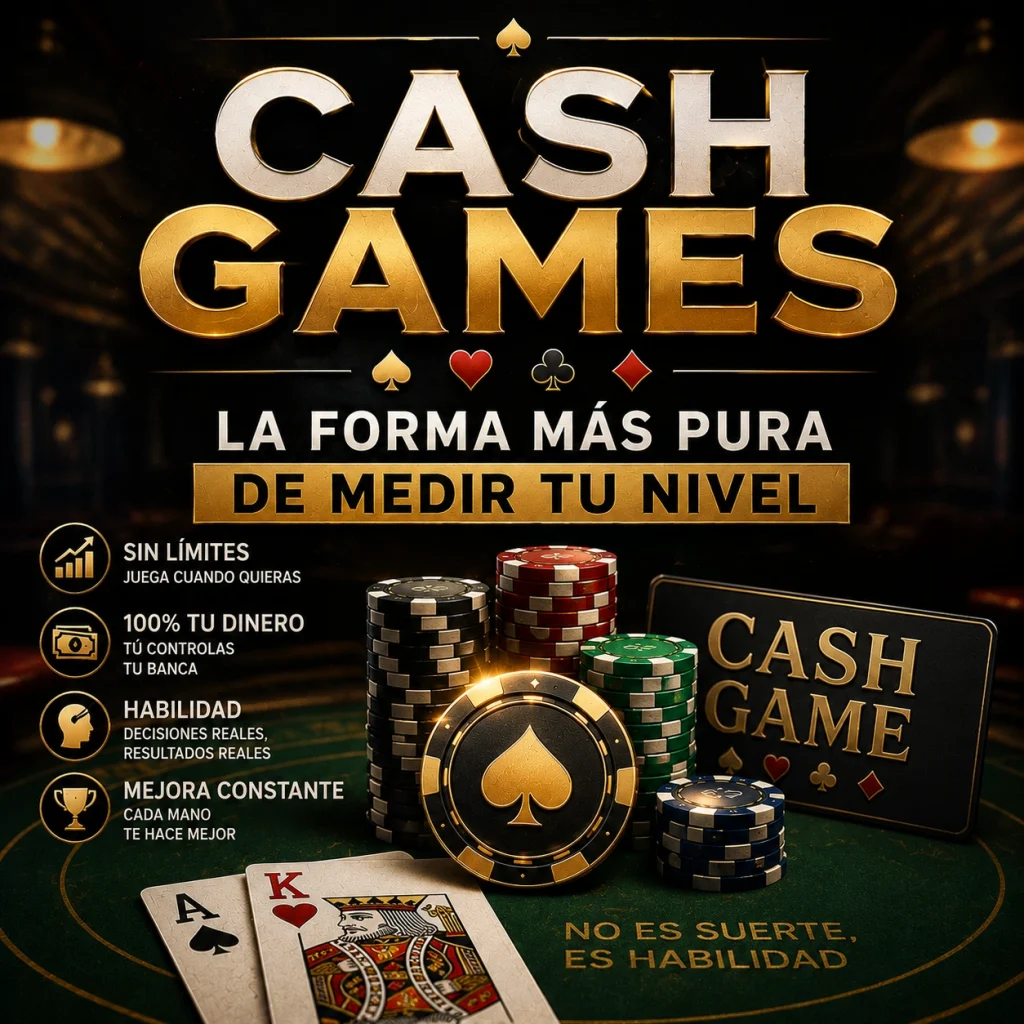 Cash Games: La Forma Más Pura de Medir Tu Nivel