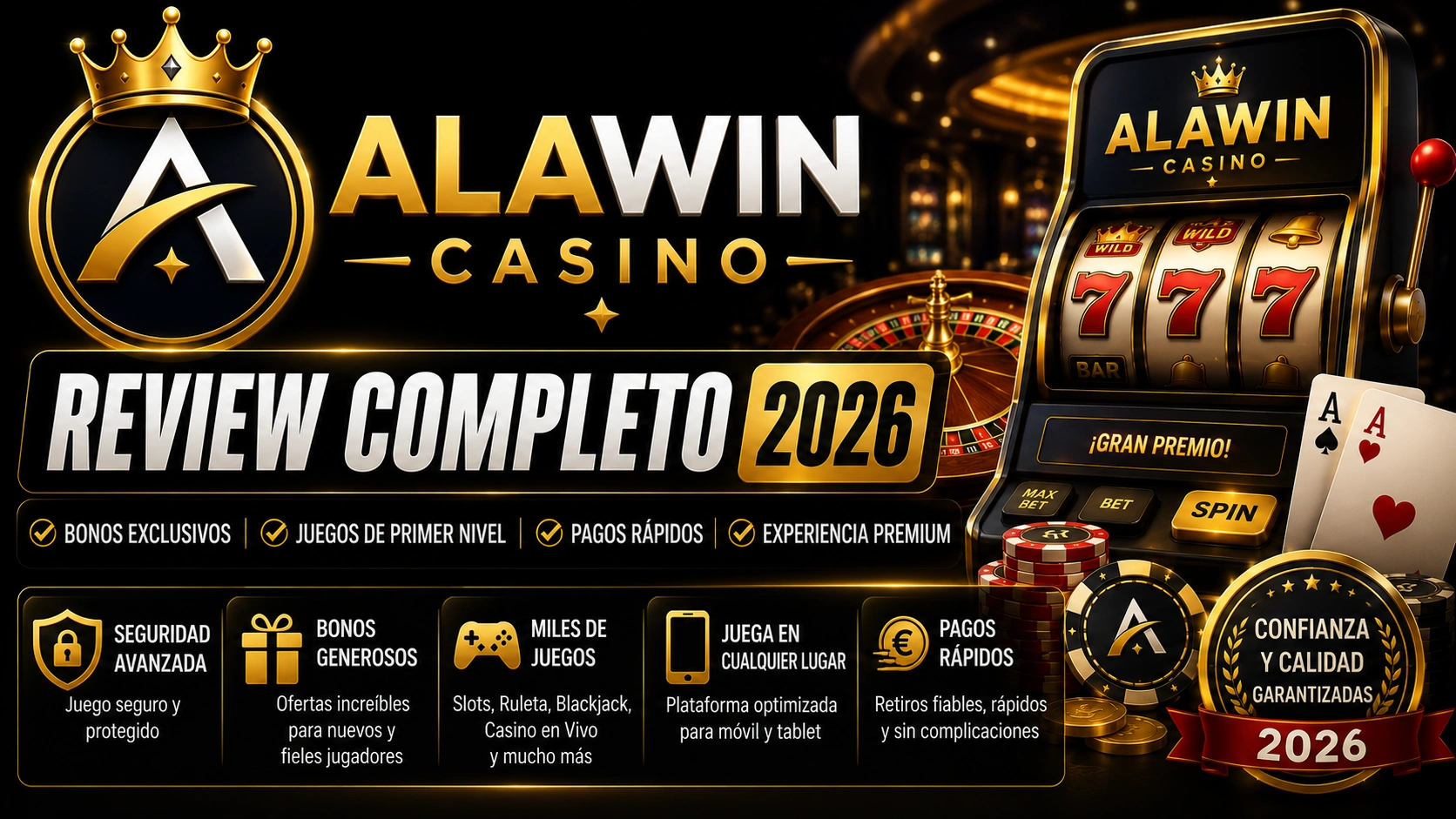 Alawin Casino: Review Completo 2026 — Todo lo que Debes Saber Antes de Jugar